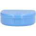 FDIT 12-Part Prosthesis Box & Portable Bath Case | Orthodontic Retainer Cup for Aligner Mouth Protection - Blue - Buy Online on GoSupps.com