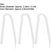 10pcs Flexible NHS Hearing Aid Tubes Replacement - 3.3x2.0mm Universal BTE Earmold Tubes - Buy Online on GoSupps.com