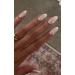 24PCS Aurora White Tip Press On Nails - Mirror Metal Stiletto & Almond Shape Fake Nails for Easy Application - Glue On & Stick On False Nails - Buy Online on GoSupps.com