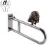 Grab Bars Handle Safety Support Hand Rails Handicap Grab Bars for Bathroom Toilet Flip Up Grab Safety Bars Handrail Bracket Senior Balance