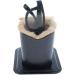 Saturey Double Heads Plush Lining Upright Desk Eyeglass Holder - Stylish Home Accessory for Eyewear Organization | International Shipping Available - Buy Online on GoSupps.com