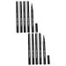 DOITOOL 10 pcs Eye for Gel Smudge-proof Eyeliner Tool Waterproof Cosmetics Ladies Dry Makeup Pen