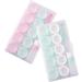 Solustrie 10-Sentence Storage Box for Colored Contact Lenses | Travel Case & Container | Eye Contact Lens Housing with Tweezers - Macaron Style - Buy Online on GoSupps.com