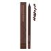 Crayon Pour Les Yeux | Double Fonction Imperm able Anti-T che - Application Douce Maquillage de Beaut Tenue Longue Stylo pour les Sourcils pour les Femmes et les Filles au Quotidien Couleur chocolat
