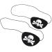 Ankroyu Skull Pirate Eye Patch 10pcs / sac pour les fournitures de f te d'Halloween (Cr ne en feutre de corde noire (avec des os)) - Buy Online on GoSupps.com