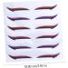 OHPHCALL 12 Pairs Glitter Eyeliner Winged Eyeliner Stickers Eyeliner Tape Strips Eyeshadow Makeup Stickers - Buy Online on GoSupps.com