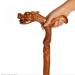 Wooden Walking Sticks Solid Wood Gift Walking Sticks Dragon Shaped Handle Old People Carving Canes Crutch and Sturdy Mobility Aid for Elderly Seniors & Handicap Prosperous - Buy Online on GoSupps.com