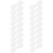 VOSAREA Patchs Hydratants Yeux en Feuilles 200 Pi ces Compresses de Coton 100% Pur Coton Doux et pais Masque Oculaire Jetable DIY pour Soin des Yeux Usage Cosm tique et Beaut