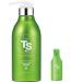 Premium TS Hair Loss Prevention Shampoo 500ml(16.9oz) + 100ml(4.23oz)  Made in Korea by TS Shampoo (Plus 2 Travel Pouches)