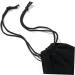 LIFKOME Hair Blower 2pcs Padded Arm Sleeve Faux Fur Coat Black Drawstring Pouch Drawstring Bag Hair Dryer Multifunction - Buy Online on GoSupps.com