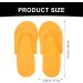 Beavorty 36 Pairs Disposable Japanese House Slippers - Open Toe Pedicure Salon Slippers for Men and Women - Spa Sole of Foot - Buy Online on GoSupps.com
