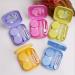Travel Contact Lens Case Kit - Mini Etui with Mirror | Pink Lens Container for Easy Travel - Buy Online on GoSupps.com