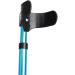 Ergonomic Forearm Crutches Height Adjustable Aluminum Crutches Blue Elbow Crutches Folding Walking Sticks Lucky Star - Buy Online on GoSupps.com