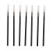 LALADEFIEE 50pcs Disposable Eyeliner Brush Eye Liner Brush Eye Makeup Tool Small Eyeliner Brush Black