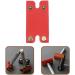 Buy Sanfly Leather Double Edge Razor Head Protection Cover - Portable Safety Razor Accessories for Travel - Stylish & Durable Red - Buy Online on GoSupps.com