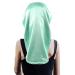 Geatremy Braids Long Silky Satin Bonnet - Double Layer Sleep Cap for Curly Hair - Cyan - Kids Girls - Buy Online on GoSupps.com