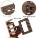 Bolonar 4PCS Neutral Hair Clips Set - Matte Square & Claw Clips for Thin and Thick Hair - Women's Hair Accessories - Buy Online on GoSupps.com