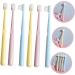 Collbath 6-Set Children's Toothbrushes & Manual Travel Toothbrushes for Adults | Small Head Design for Kids & Toddlers - Best Tooth Cleaning Tools - Buy Online on GoSupps.com