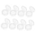 Beatifufu 8pcs Box Empty Eye Shadow Box Clear Lipstick Empty Makeup Case Makeup Empty Plate Travel Cosmetic