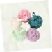 5pcs Loofah Sponges Set - Bathing Shower and Dish Scrubbers - Soft Mesh Bath Puffs & Brushes for All Skin Types | Ideal for Home & Travel - Buy Online on GoSupps.com