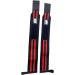 FAMOUS SPORT Red Gym Wrist Wraps for Weightlifting - Professional Wrist Support with Thumb Loop for Men & Women - Ideal for Crossfit, Powerlifting, and Strength Training - 18 inch - Buy Online on GoSupps.com