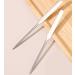 Buy 5 Pieces Stainless Steel Makeup Spatula Set | Foundation Mixing Tool Eye Cream Spoon & Nail Art Stirring Rod | Perfect for Home & Salon Use Silver - Buy Online on GoSupps.com