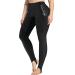 CtriLady Women's Wetsuit Pants 2mm Neoprene Snorkeling Leggings for Workout Swimming Surfing Canoeing Diving with Pocket Black Large