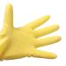 Long Rubber Household Gloves - Reusable Yellow Cleaning & Washing Gloves for Kitchen Garden and Car Wash (Size L) - Buy Online on GoSupps.com