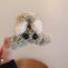 xbiez Harajuku Plush Dog Hair Claw for Girl Hair Claw Delicate Plush Dog Shape Hair Barrettes for Teenager Ponytail Decors White - Buy Online on GoSupps.com