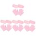 ULTECHNOVO 4 Sets Moisturizing Gloves & Socks Essential Oil Gel Socks Dry Hands Spa Gloves Dry Hands Gloves Moisturizing Socks Household Gel Socks at Night Foot Cream Polyester and Gel Man