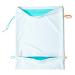 Foxy Baby wash bag self-draining diaper bag with leak protection XL wetbag (apple blue lake green)