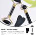 Beaupretty Obsidian Face Massager Set - 2pcs Facial Roller & Miss Horns Beauty Tool for Glowing Skin - Buy Online on GoSupps.com