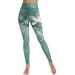 HAPYWER High Waist Yoga Leggings for Women - Tummy Control Gym & Sport Compression Pants in Lotos Green for Running & Workout - Buy Online on GoSupps.com