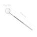 Merkt's Stainless Steel Tooth Mirror with Non-Slip Handle - Removable Mini Mirror for Cosmetic Use & Dental Inspection - Buy Online on GoSupps.com