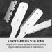 Premium Professional Barber Straight Razor | 100 Single Edge Blades | Stainless Steel Shaver for Men - Home & Salon Grooming - Buy Online on GoSupps.com