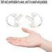 Soft & Comfortable Transparent Gel Ear Replacement for Coil Tube Audio Kits - Medium Size | Shop Now - Buy Online on GoSupps.com