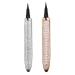 SKISUNO 2pcs Diamond Eyeliner Elf Eyeliner Rhinestone Eyeliner Waterproof Liquid Eyeliner Rose Gold Plated Assorted Color
