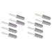 Koanhinn Pack of 10 Pumice Stone Cleaning Stone with Toilet Bowl Cleaning Brush Cleaner Hard Water Ring Remover
