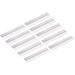 Premium Stainless Steel Eyebrow Blade Set - 100 Interchangeable Razor Accessories for Perfect Trimming & Designing - Buy Online on GoSupps.com