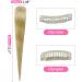 Blond Side Bangs 2PC - Wave Curly Fringe Clip-in Hair Extensions - Buy Online on GoSupps.com