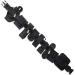LSGOODCARE 10-in-1 Multifunctional Waiter Belt for Police & Military - Adjustable Modular Tactical Belt in Black 600D Nylon - Buy Online on GoSupps.com