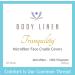 Body Linen Tranquility Microfiber Massage Face Rest Covers - 10 Pack White - Durable, Lightweight, and Extra Soft Cradle Covers - Buy Online on GoSupps.com
