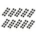 10 PCs swam glad Nasal cushion soft foam nasal cushion anti-slip glasses nasal cushion Self-glue nasal cushion for sunglasses GL Children's glasses black s