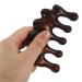 Buy Minkissy Wooden Scalp Massager Set - 2 Pieces for Hair Growth & Relaxation | Ideal for Women - Buy Online on GoSupps.com