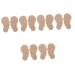 FOMIYES 6 Pairs Non-Slip Stickers High Heel Shoe Pad Shoe Pads for Non-Slip Shoe Cushions Forefoot Mats Front Insoles Front Sole Pads Front Foot Pad Wear Pad Absorb Sweat Leather