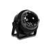 Keenso Waterproof Compass, Sea Marine Bracket Mount Voyager Compass Hiking and Camping Fits Boat Caravan Truck Black