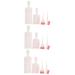 FRCOLOR 3 Sets Highlighter Comb Hair Highlighting Tool Hair Dye Brush Hair Foiling Paddle Hair Tint Kit Highlights Paddle Comb Hair Dye Comb Hair Color Pink Nylon To Color