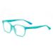 Plastic Titanium Square Tr Anti-Blue Light Blocking Glasses for Kids Computer Glasses for Children Blue