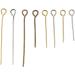 Craftdady 650pcs Mixed Color Open Eye Pins 16-30mm - Iron Head Pins for Jewelry Making, 2mm Hole, Mixed Colors - Buy Online on GoSupps.com
