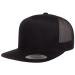 5 -Panel Classic Trucker Cap (6006) One Size Black